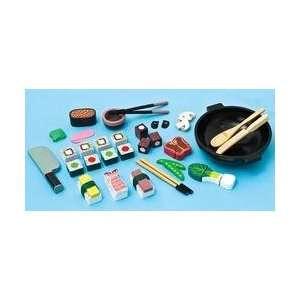  Asian Food Play Set: Kitchen & Dining