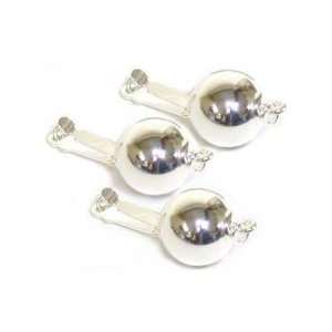    3 10mm Sterling Silver Ball Clasps Bead Parts