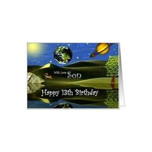  Happy Birthday ~ Son / Age Specific 13th ~ Planet Taro 