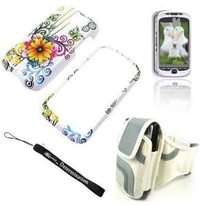  WHITE FLOWER BUTTERFLY Crystal Protective Hard Plastic 