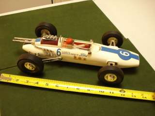1960s INDY RACE CAR, FRICTION POWERED MADE by GAMA OF WESTERN 