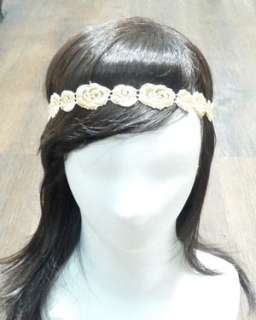   flower Hippie headwarp Elastic Hair band Headband accessories Stretch