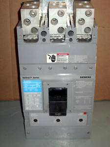Siemens Sentron 1200 Amp Breaker ND63F120 w/ Detail  