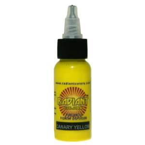     Canary Yellow   Tattoo Ink 1oz MADE IN USA