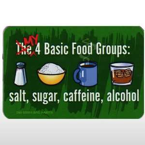  RM083   MY 4 BASIC FOOD GROUPS Refrigerator Magnet Toys 