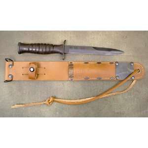   WWII M3 Fighting Knife & M6 Leather Scabbard: Everything Else