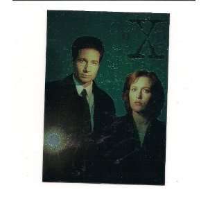 FILES Topps TXFM1 Promotional Collector Card 1995 Mulder & Scully 