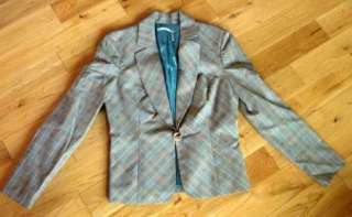  CLASSIQUES ENTIER Wool Jacket Blazer FUN Sz 6  
