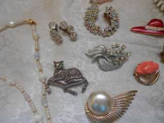 Vintage Costume Jewelry Lot Avon,Claudette,Sarah Coventry,Cameos,More 