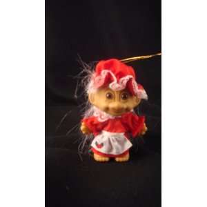  Mrs. Santa Troll Doll Ornament by Russ 