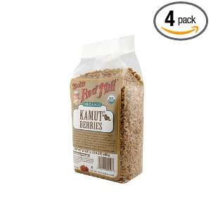 Bobs Red Mill Organic Kamut Grain, 24 Ounce (Pack of 4)  