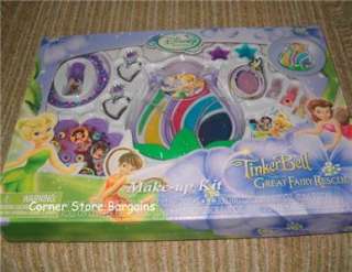 DISNEY Tinkerbell Make Up Kit & The Great Fairy Rescue  