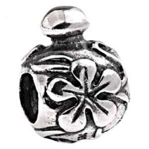   Silverado Sterling Silver Perfume Bottle Bead Charm: Silverado
