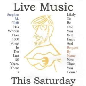    Live Music This Saturday (Stephen Tefft)   CD Musical Instruments