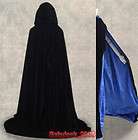 large black hooded cloak  