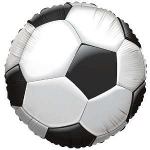    18 Soccer Ball Silver Lining   Sports Balloon Toys & Games
