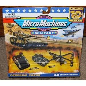   : Micro Machines Stinger Command #4 Military Collection: Toys & Games
