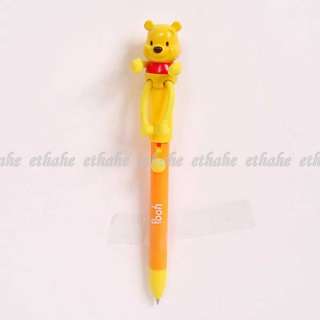 Winnie The Pooh Figure Plastic Ball Point Pen Toy 2ME9  