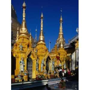  Smaller Shrines Outside Shwedagon Pagoda, Yangon, Mandalay 