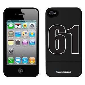  Number 61 on Verizon iPhone 4 Case by Coveroo  Players 