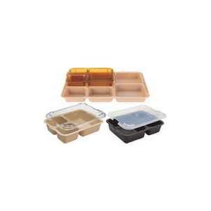  Cambro 3 compartment Insert Tray, Co polymer, Teal 