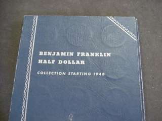1948 1963 COMPLETE FRANKLIN HALF DOLLAR SET SOME BU BRILLIANT UNC 