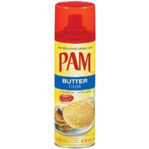 Pam No Stick Cooking Spray, Butter, 5 oz Grocery & Gourmet Food