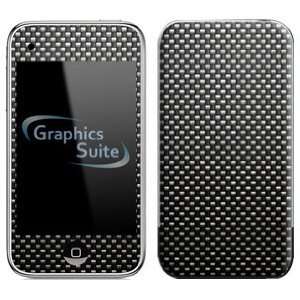  Carbon Fibre Fiber Pattern Skin for Apple iPod Touch 2G or 