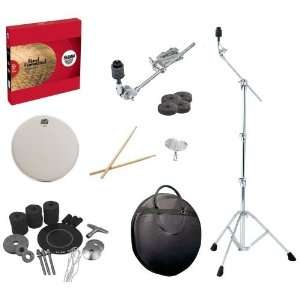 com Sabian HH Effects Pack with Convertible Cymbal Boom Stand, Cymbal 