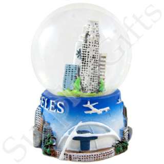 You are buying one brand new Los Angeles Day Time Mini Snow Globe 