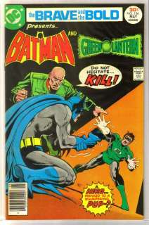 BRAVE and the BOLD #134 Batman + Green Lantern Comic VF  