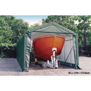  ShelterLogic 14 Ft.W Peak Style Instant Garage   24ft.L x 