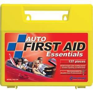  138 Piece Auto First Aid Kit: Home Improvement