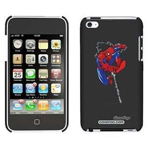   Man Shooting Web on iPod Touch 4 Gumdrop Air Shell Case Electronics
