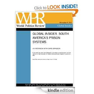 Interview South Americas Prison Systems (World Politics Review 