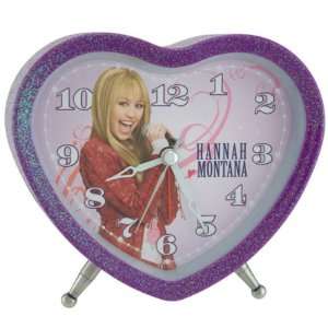  Disney Hannah Montana Heart Shape Alarm Clock