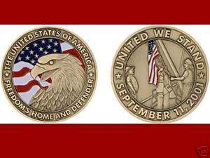 September 11 Medallion Medal / Not a Challenge Coin 911  