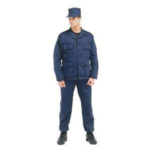 ULTRA FORCE NAVY BLUE B.D.U. PANTS   Poly/Cotton Twill Material   Size 