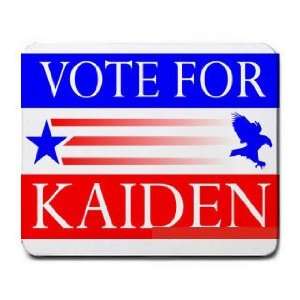  VOTE FOR KAIDEN Mousepad
