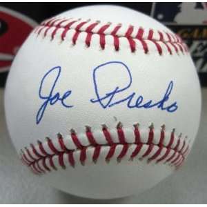  Joe Presko Autographed Baseball   Official Ml W coa 