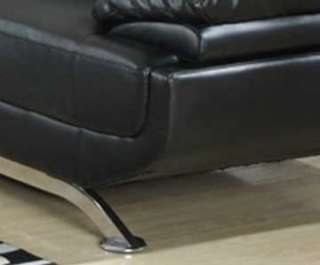 New 3Pc Contemporary Modern Leather Sofa, #AC JESSICA  