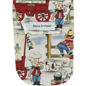  Diapees and Wipees Accessory Bag   Lil Cowpoke Baby