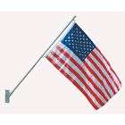 New Deck Mount 3x5 American USA Flag Pole Kit 37367  