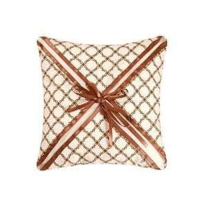  Seraphina Brown Traditional Harlequin Throw Pillow