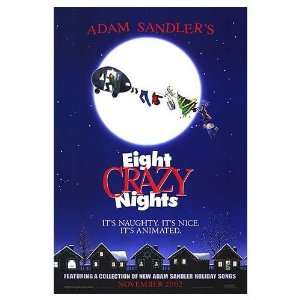  Eight Crazy Nights Original Movie Poster, 27 x 40 (2002 