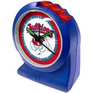  NCAA Fresno State Bulldogs Royal Blue Gripper Alarm Clock 