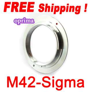M42 screw lens to Sigma SD SA SD7 SD9 SD10 SD14 Adapter  
