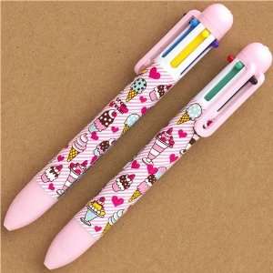    pink ice cream cupcakes ballpoint pen 6 colours Toys & Games