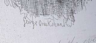 1847 RARE GEORGE CRUIKSHANK ETCHED STEEL PLATE ORIGINAL  