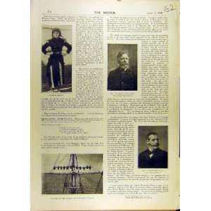    1896 Naval Trilby Whiting Portrait Paul Hms Volage